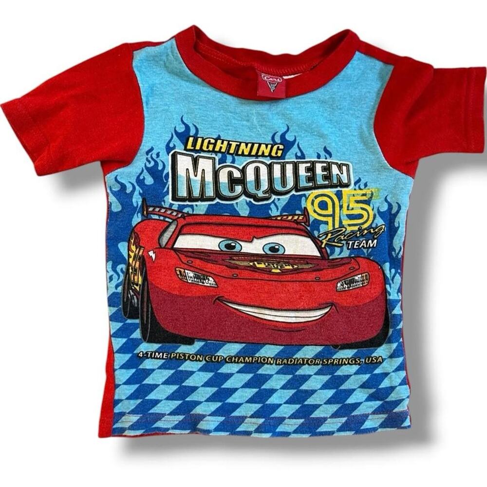 Disney Pixar Cars McQueen soft PJ Top 5T